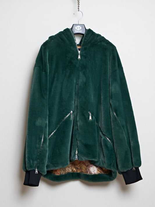【SAMPLE】Fur Food Jacket / GREEN