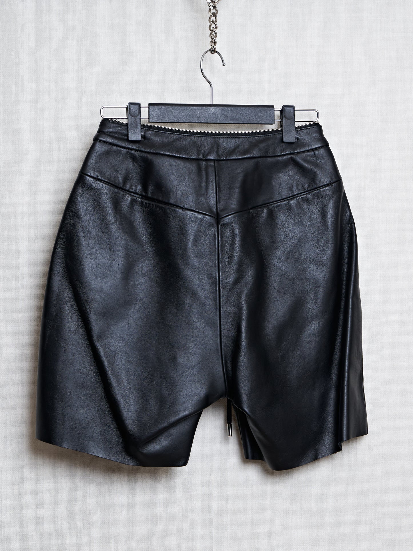 【SAMPLE】Leather Pants / BLACK