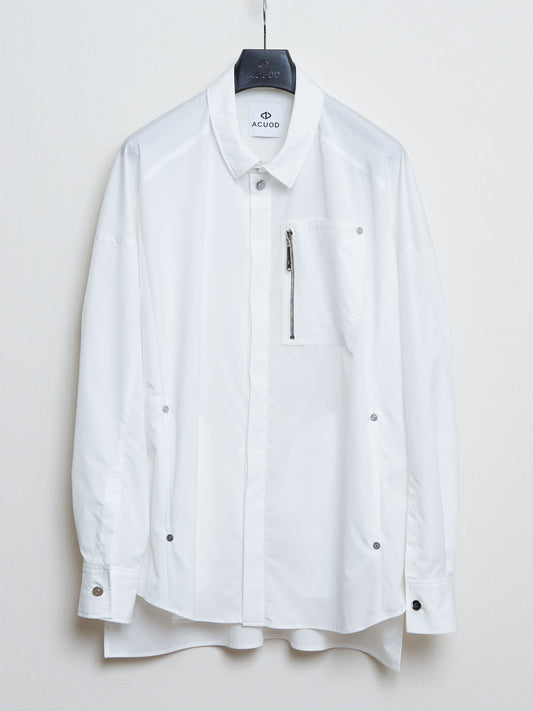 【受注商品】Fry Front Shirt / WHITE［#2412］