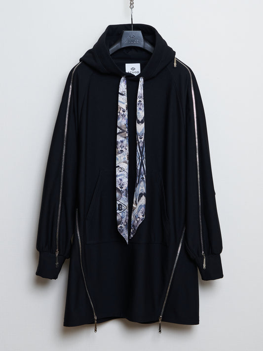 【受注商品】Wizard Hooded Dress / BLACK［#2412］
