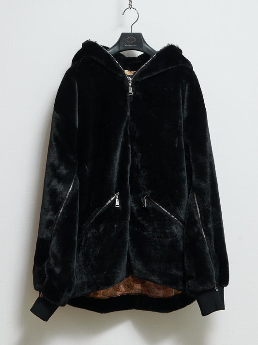【SAMPLE】Fur Food Jacket / BLACK