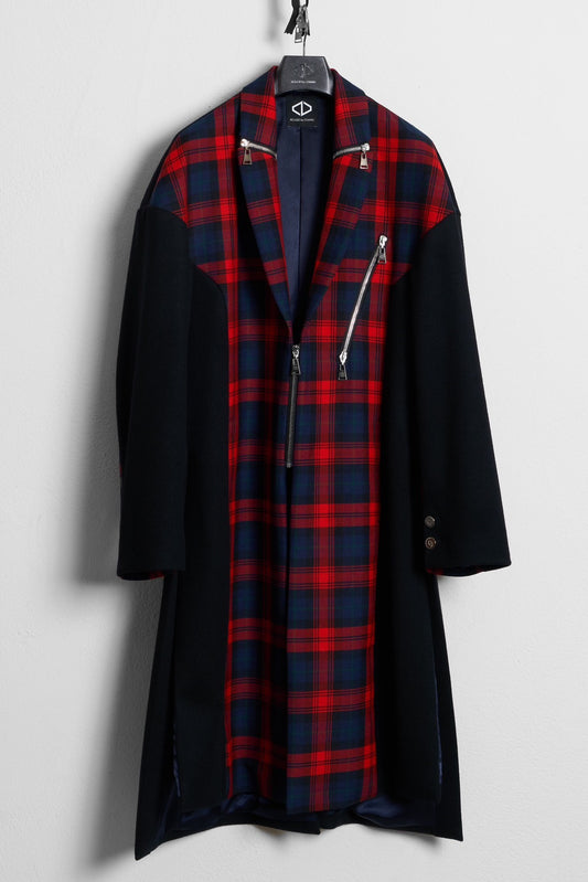 【SAMPLE】Tartan Long Coat / 09A