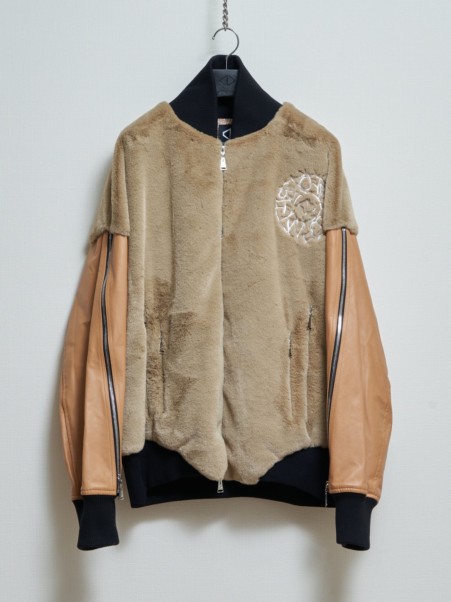Embroidery Stadium Jacket / BEIGE［22A/W COLLECTION］