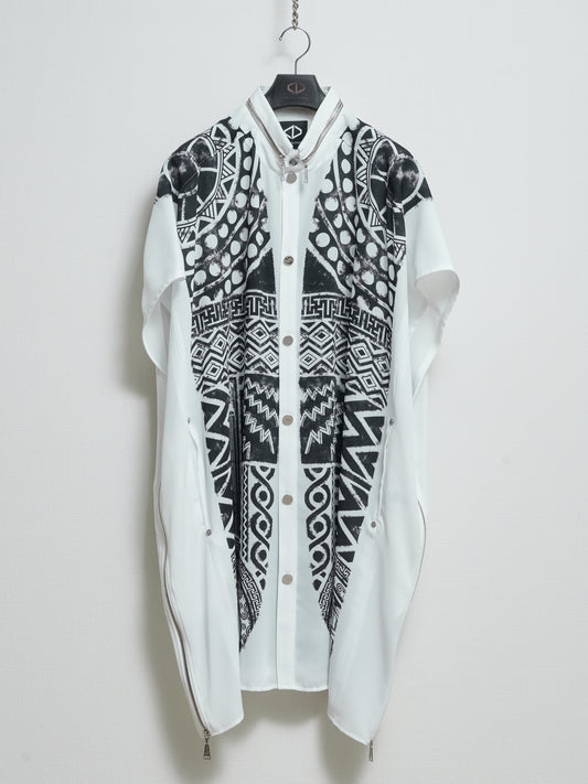 Irezumi Sleeveless Shirts / WHITE［22S/S COLLECTION］