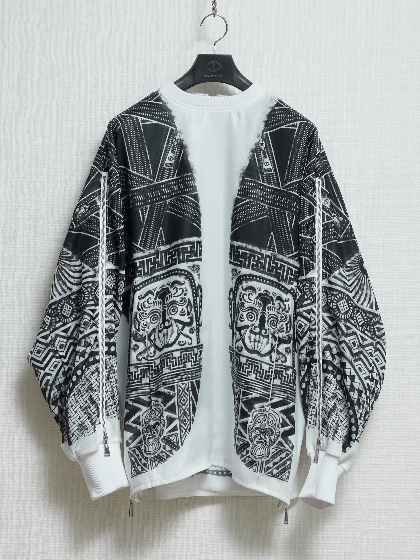 Irezumi Kimono Sweat Shirts / WHITE［#2211］